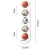 [Fabricante] Nuevo estante de baloncesto de 5 niveles estante de baloncesto de 4 niveles estante de almacenamiento de pelotas estante de baloncesto marco de pelotas