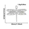 Acero Inoxidable 304 Colgante de Libélula Transfronterizo Europeo y Americano Chapado en Oro de 18 Quilates Accesorios Colgante Personalizado de Insecto Collar Pulsera Joyería