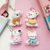 Muñeca de Perro de Dibujos Animados de Felpa Estilo Coreano Colgante Suave Lindo Conejo Gatito Muñeca Broche Colgante para Bolso de Niña