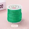 No. 72 Hilo de Cuerda de Jade y Hilo de Jade para Tejer, Pulsera de Cuerda Trenzada Hecha a Mano para DIY, Hilo de Cuerda Trenzada de Tienda de Oro, Venta Directa del Fabricante