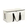 Bolsa gruesa para mudanza transfronteriza de 93L, bolsa de almacenamiento para ropa y edredones con cremallera, bolsa de almacenamiento portátil, bolsa de embalaje para viaje