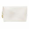 Bolsa Pequeña Cuadrada Octagonal de Cuero PU para Almacenamiento de Cosméticos, Color Sólido, Bolsa de Maquillaje de Regalo, Portátil, Impermeable, Resistente al Desgaste para Viajes