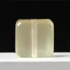 Citrino de Limón Natural Cubo de Azúcar Cuentas Sueltas Cuadradas Accesorios de Joyería de Cristal Hechos a Mano para Manualidades