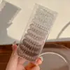 9 Anillos para el Pelo de Línea Telefónica de Sentido Avanzado en Caja Cuerda para el Cabello de Mujer Cuerda Simple para la Cabeza Ins Banda de Cuero Accesorios para la Cabeza de Chaqueta de Cuero Venta al por Mayor