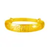 Una Variedad de Pulseras Kawai de Dragón y Fénix con Diseños Auspiciosos, Simbolizando Poder, Prestigio y Hermosos Significados; Pulseras Amplias de Dragón y Fénix con Superficie Lisa