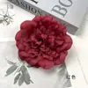 Flor Artificial Flor de Peonía Estilo Tang Nuevo Cabezal de Flor Material para Pasador de Pelo DIY Accesorios Adornos para Arreglos Florales de Guirnaldas de Salón de Bodas