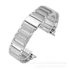 Adequado para Pulseiras de Relógio Apple S11/S10, Pulseira de Metal Titânio com Três Contas em Formato I, Pulseira de Relógio Gt7/6, Atacado Transfronteiriço