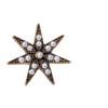 Moda Retro Pequeño Aroma DIY Prendas Exteriores de Punto para Mujer Accesorios de Aleación con Placa de Flor de Perla y Pedrería Listos para Suministro Directo