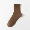 Calcetines Zhuji para Hombre de Algodón Transpirables de Media Pantorrilla Invierno y Otoño Anti-Olor Absorbentes del Sudor Calcetines Deportivos Calcetines de Vestir para Hombre Venta al por Mayor