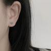 Aretes de estrella de mar azules mini lindos chic de temperamento dulce y fresco estilo coreano aretes de estrella moda retro Hong Kong para mujer