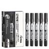 Marcador negro aceitoso de punta gruesa Courier puede agregar tinta grueso impermeable indeleble rojo y azul