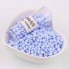 2mm3mm4mm importado cor sólida contas de arroz de vidro fosco não desbotam material DIY artesanal solta contas 10g tubo