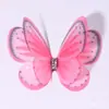 5cm Dupla Camada Estéreo Tule de Fada Asas de Borboleta Feito à Mão DIY Grampo de Cabelo Antigo Acessórios para Penteado Material para Pin Shooting