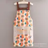 Delantal Impermeable para Mujer Hogar Cocina Estilo Nuevo Pequeño Fresco Cintura Comedor Especial Estilo Coreano Ropa de Trabajo para Adultos