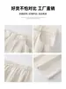 Pantalones de pana anchos para mujer, nuevo estilo otoño/invierno, de cintura alta, corte holgado, caída fluida, pantalones rectos casuales, adecuados para figuras petite, pantalones de traje relajados y elegantes