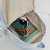Mochila Escolar Simple Estilo Coreano para Estudiantes de Secundaria y Preparatoria, Versátil para Clase y Viajes, Mochila de Viaje Ligera de Gran Capacidad