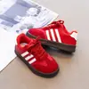 Zapatillas de Moda para Niñas 2026 Primavera y Otoño Nuevos Zapatos de Entrenamiento Rojos Alemanes para Niños Mayores Zapatillas Casuales para Niños