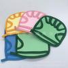 Guante de Baño PVA Doble Cara Frote de Polvo Toalla de Baño Frote Polvo y Barro Guante de Baño Esponja para Colgar Frotador de Baño Estampado