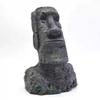 Accesorios para Acuario Adornos Decoración para Reptiles Estatua de Piedra de la Isla de Pascua Manualidades de Paisajismo de Resina Retrato Romano Antiguo
