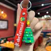 Novo Pingente Chaveiro Papai Noel, Árvore de Natal, Boneco de Neve, Decoração de Carro, Presente Criativo para Crianças, Itens para Feira