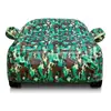 Parasol para Coche, Protección Solar, Cubierta Gruesa con Forro de Felpa de Tela Oxford para Coche, Cobertura Completa, Cubierta Impermeable para Coche, En Stock
