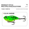 Doudou Metal VIB Señuelo de Pesca 5g7g10g12g14g Peso Pequeño y Placa Desnuda Menor con Almohadilla para Anzuelo Señuelo para Boca de Caballo Parcial