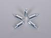 Espárrago de una sola cabeza hexagonal Columna de aislamiento Yin y Yang Soporte Columna de conexión M4 con sujetador de tornillo roscado Galvanizado