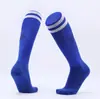 Nuevos calcetines de fútbol antideslizantes absorbentes de sudor para niños y adultos, de tubo largo, con base de toalla engrosada