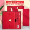 Caja de Regalo para Portátil Logo Imprimible Personalizado Bloc de Notas de Gota de Gel Triplex Alto Valor de Color Cuaderno para Oficina