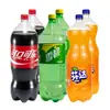 Coca-Cola Fanta Sprite Zero Garrafa Grande 2L Pack Combinado Barril Grande Caixa Completa Bebida Bebida Gaseificada Refrigerante Nostálgico