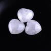 Piedra Natural de Venta Caliente Transfronteriza 30*12 Corazón No Poroso Cristal Rosa Accesorios de Juguete Arqueológico Corazón DIY Pequeño Regalo