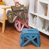 Silla Plegable para Exterior Taburete de Plástico Portátil Estilo Picnic Camping Silla Pony para Pesca Dormitorio Hogar Banco Pequeño para Cambiarse los Zapatos