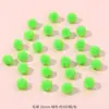 Fornecimento spot pompom colorido de alta elasticidade acessórios DIY feitos à mão bola de pelúcia brinquedos infantis sapatos chapéus acessórios de cabelo decorações