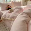 Juego de Sábanas, Funda de Edredón, Juego de Cama Individual de Tres Piezas para Dormitorio, Nuevo Modelo 2026 4