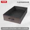 Caja de almacenamiento de escritorio plegable de tela madera maciza pegatinas madera cajón estante de almacenamiento caja de almacenamiento cajón de tela no tejida
