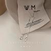 Nuevos Pendientes Largos de Borla de Plata Rota Estilo Chino para Mujer, Nuevos Pendientes de Nicho de Lujo Ligero, Pendientes de Clip para Orejas No Perforadas