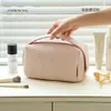 Nueva bolsa cosmética de crema separación húmedo y seco bolsa de lavado portátil para viaje viaje de negocios bolsa de almacenamiento portátil almacenamiento de lápiz labial portátil