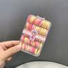 Bandas elásticas para niños de alta elasticidad no dañan el cabello anillo para toalla de pelo pequeño para jalar jalar cuerda para el cabello linda anillo para el cabello de pulgar cuerda para el cabello