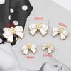 Moño Camelia Metal Botones de Aceite Hebilla para Camisa Chanel Hebilla Decorativa para Prendas de Punto para Niños Botón de Cuerda para la Cabeza
