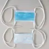 Frete Grátis Máscaras Cirúrgicas Descartáveis com Tiras para Prender na Cabeça, Grau Médico, Embaladas Individualmente, Máscaras de Cabeça para Uso Hospitalar