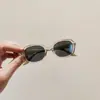 Gafas de Sol para Niños, Lujo Ligero, Gris Transparente, Ovaladas, Retro, Elegantes, Estilo Callejero, de Moda, Celebridad de Internet, Gafas de Sol Polarizadas Anti-UV