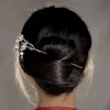 2025 Nuevo lirio del valle Flor Mejor Amiga Pasador Nuevo estilo chino Fresco Borla Pasador de Plata Pura Pasador Tocado para Novia