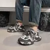 Zapatos de Papá Pulpo Guerrero Negro para Hombre, Novedad Otoño 2026, Vintage, Malla Transpirable para Exteriores, Zapatos Deportivos Casuales