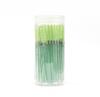 Cepillo Desechable para Pestañas en Frasco Peine Desechable para Cejas Cepillo en Espiral Cepillos de Pestañas de Colores Cepillo Rizador de Cejas Peine para Pestañas con Varilla de Cristal en Caja