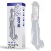 Preservativos Sedução Niu Niu Couro Crazy Horse Estendidos para Homens Preservativos Dente de Lobo de Cristal Produtos Adultos Vibratórios Pênis Atacado Dropshipping