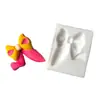 Molde de silicona para moño pequeño, arcilla blanda, epoxi, bricolaje, molde para fondant 010180