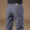 Nuevos Pantalones Casuales Estilo Old Money Japonés para Hombre, Pantalones Rectos Ajustados Otoño/Invierno 2025, Pantalones de Vestir para Hombres de Mediana Edad