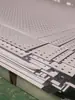 Painel de Furos Prateleira Reta Montada na Parede Armazenamento Doméstico de Cozinha Acessórios para Celular Exibição de Enfeites Rack de Ferramentas Placa de Suspensão