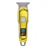 Comercio Electrónico Transfronterizo Talla de Cabeza de Aceite Cortapelos Eléctrico Cortapelos Salón de Belleza Hogar Pantalla Digital LED Cortapelos Cortapelos