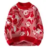 Artículos de Venta Caliente Transfronterizos, Populares en Stock, Suéteres Casuales de Cuello Redondo Nuevos de Otoño e Invierno, Prendas Básicas de Punto, Suéteres Holgados de Talla Grande